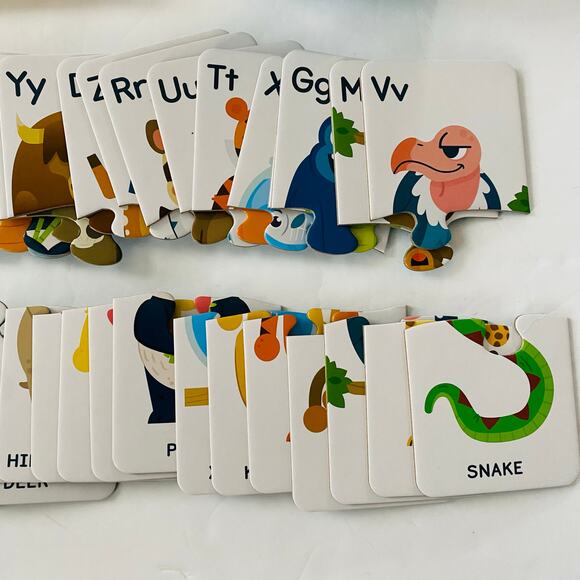 Chuckle & Roar | ABC Animals Learning Puzzles EUC - Picture 2 of 7